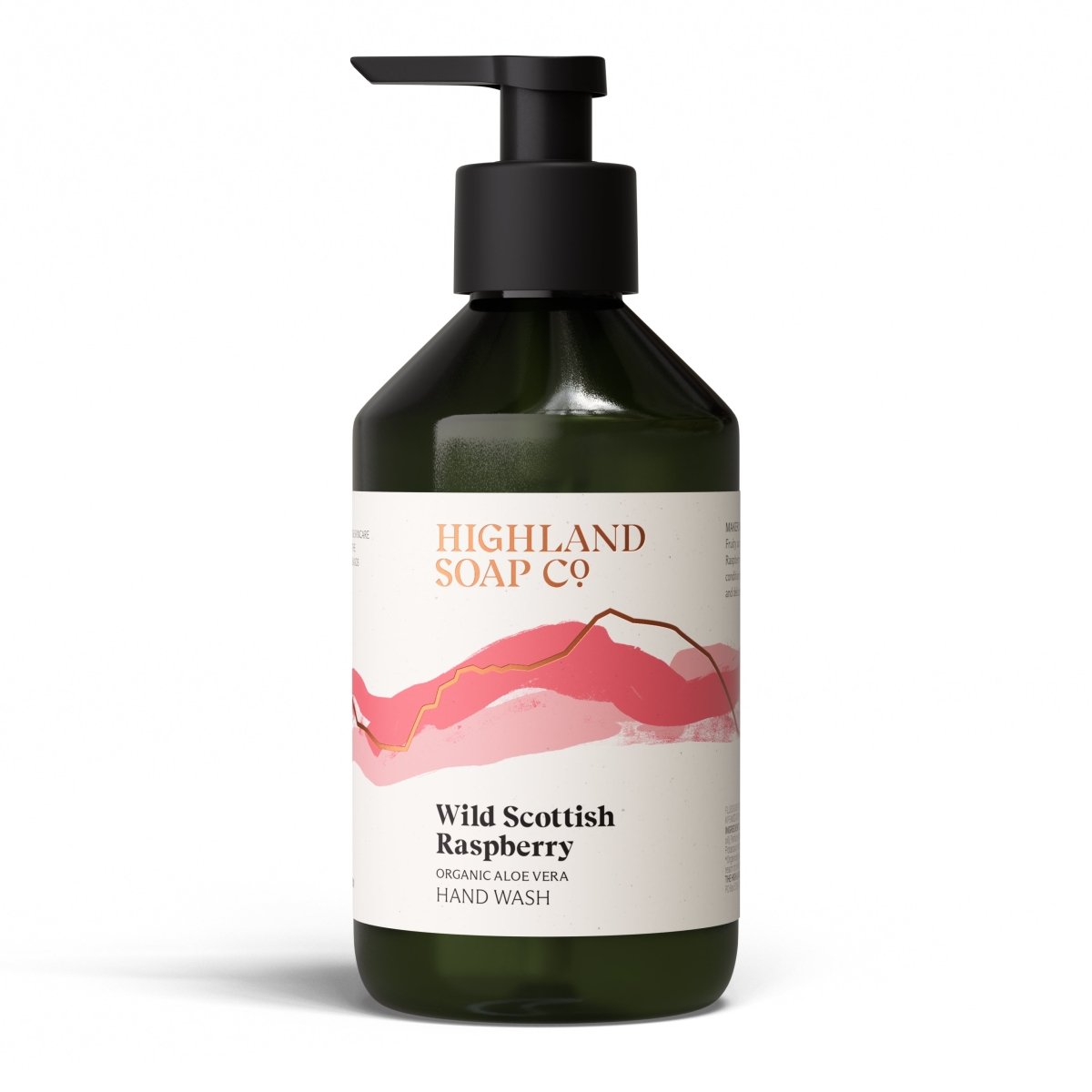 Mood Company - Biologische Handzeep 300ml - Wild Scottish Raspberry - Highland Soap Company - 