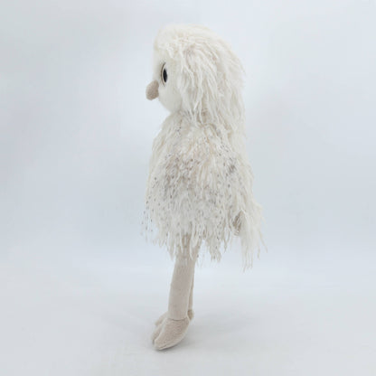 Peluche Hibou aux Pattes Pendantes - 25 cm - Peluche Douce - Jomanda