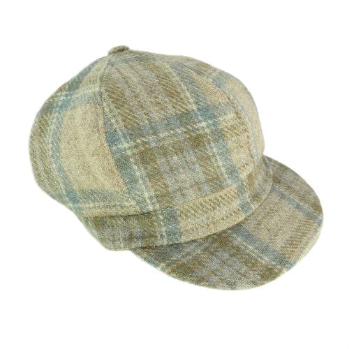 MoodCompanyNL - Dames Cap Beige Stewart - one size - Harris Tweed - Glen Appin of Scotland - 5061035012517