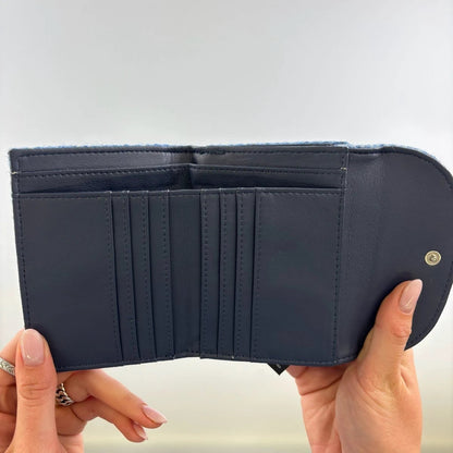 Dames Portemonnee Jura Gedempt Groen & Paars Tartan - Harris Tweed - Glen Appin of Scotland by MoodCompanyNL