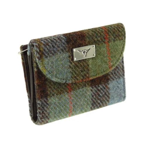 Dames Portemonnee Jura Tartan MacLeod - Harris Tweed - Glen Appin of Scotland by MoodCompanyNL