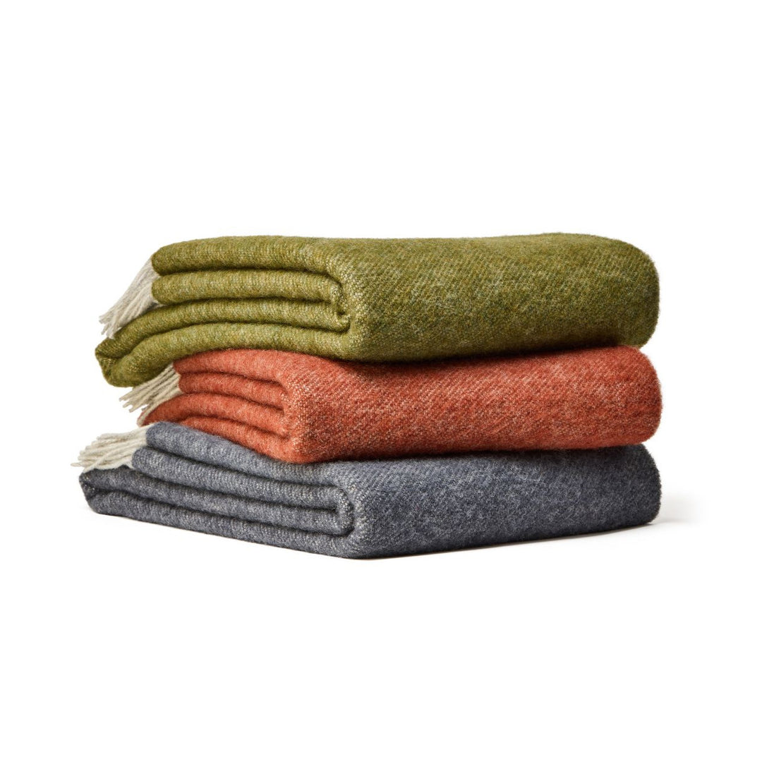 Plaid Dartmoor Ketchup - 150x183 - Nieuw Wol - Tweedmill UK