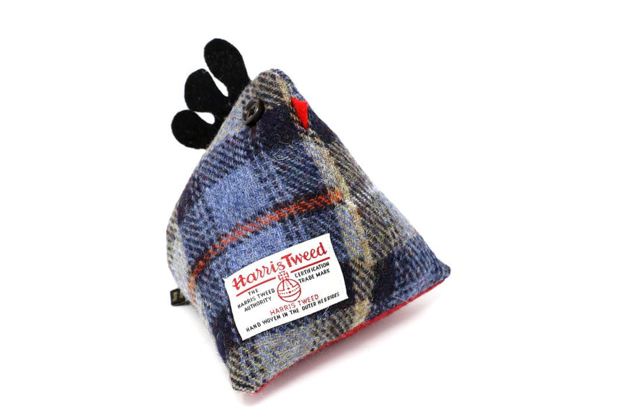 MoodCompanyNL - Deurstopper Kip Mackenzie - Harris Tweed - Handgemaakt - Caroline Wolfe Murray Scotland - 6095634590595
