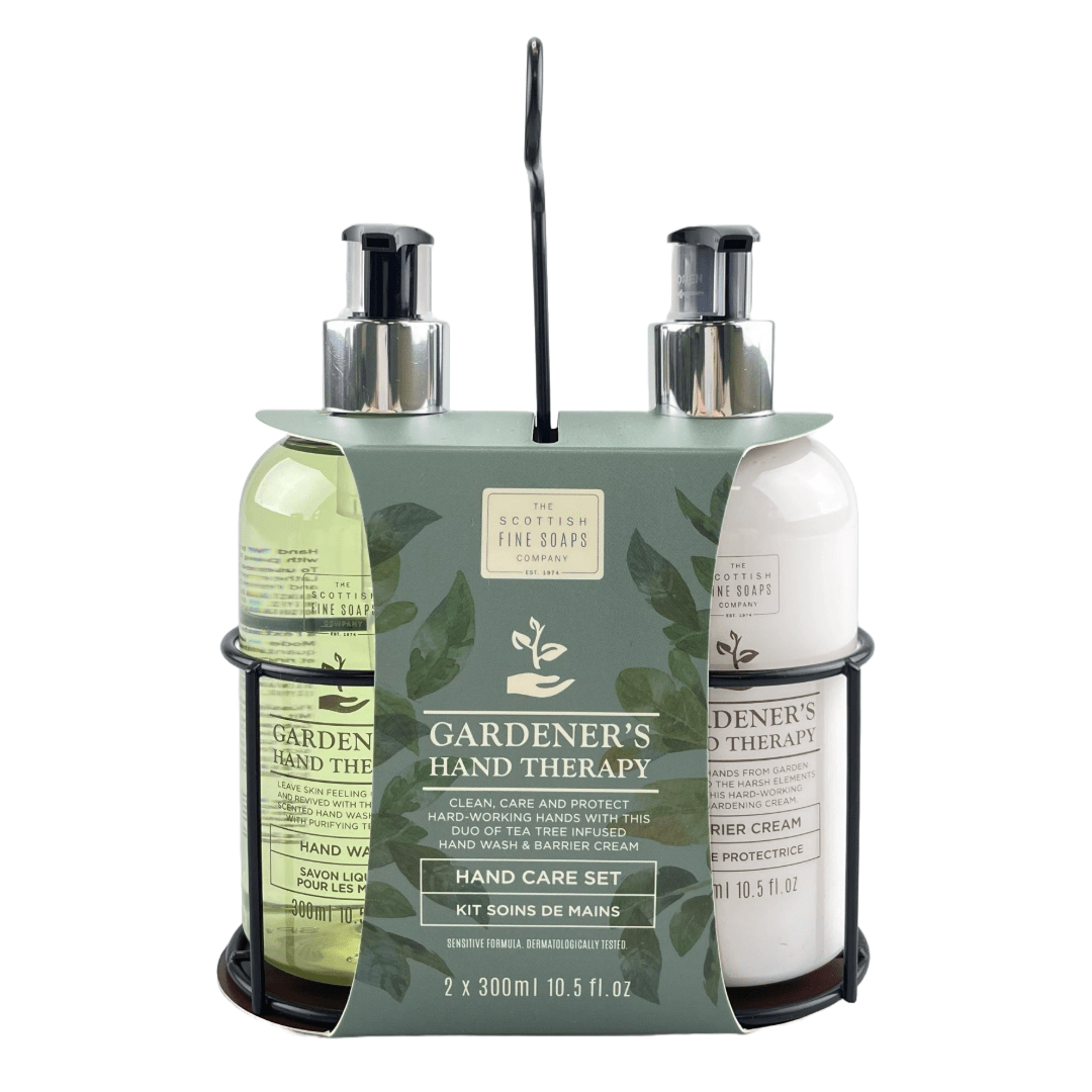 MoodCompanyNL - Gardeners handzeep set inclusief houder - 5016365003278