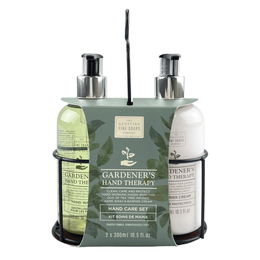 MoodCompanyNL - Gardeners handzeep set inclusief houder - 5016365003278