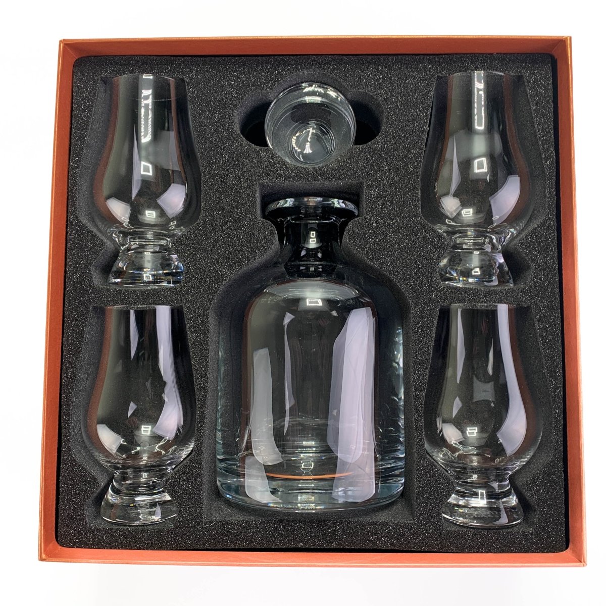 MoodCompanyNL - Geschenkset Karaf Iona en 4 Whiskyglazen - Geschenkverpakking - Glencairn Crystal Scotland - 6151208069093