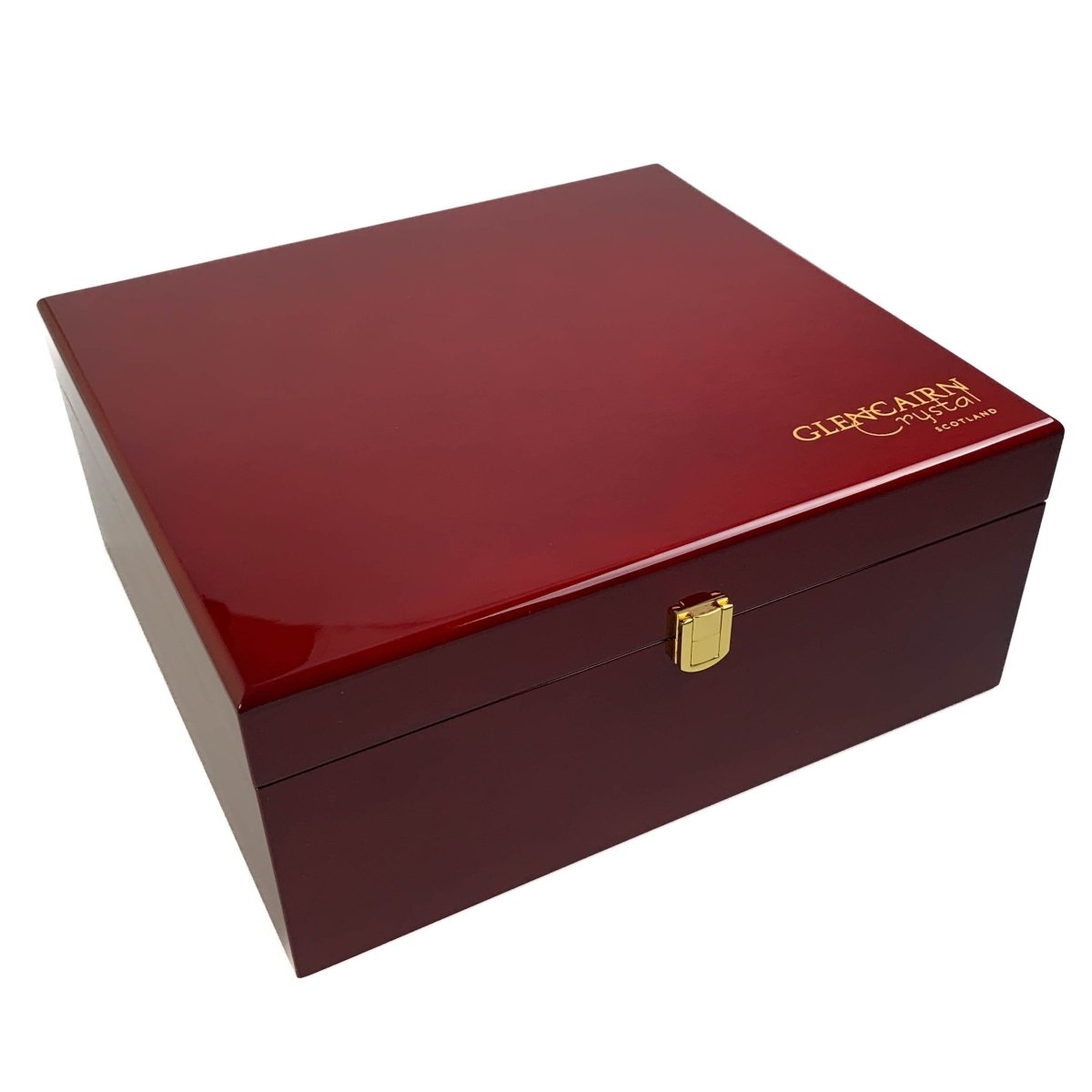 MoodCompanyNL - Geschenkset Skye met Karaf en 6 Skye Whiskyglazen in houten presentatiebox - Loodkristal - Glencairn Crystal Scotland - 5060025550688