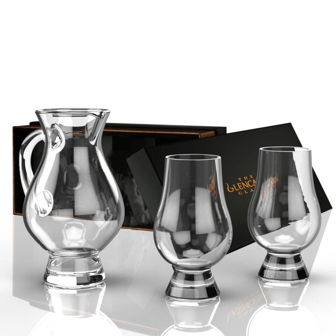 Geschenkset Waterkaraf en 2 Whiskyglazen - Geschenkverpakking - Glencairn Crystal Scotland by MoodCompanyNL