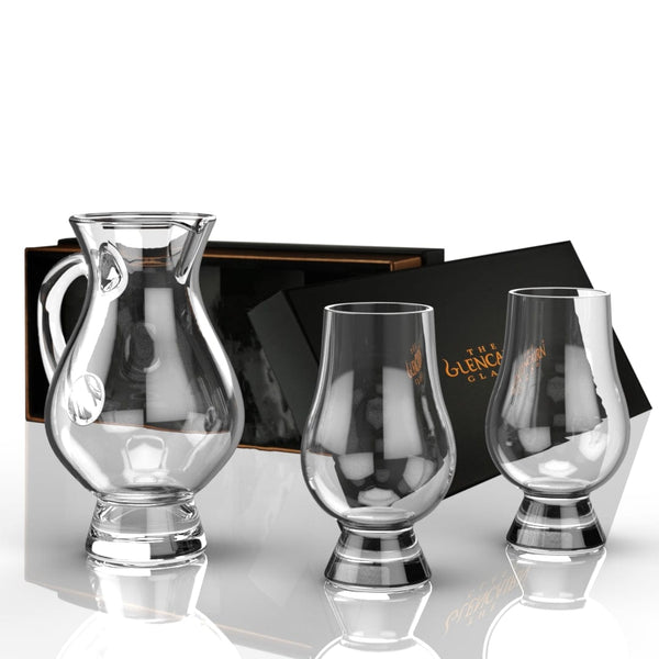 MoodCompanyNL - Geschenkset Waterkaraf en 2 Whiskyglazen - Geschenkverpakking - Glencairn Crystal Scotland - 8845130002650