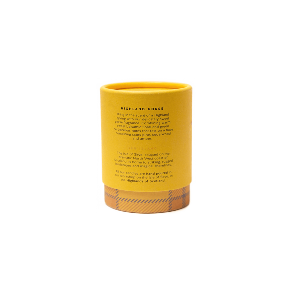 MoodCompanyNL - Geurkaars Bloesem (Highland Gorse) Mini - 20 uur - Sojawas - Isle of Skye Candle - 5060346381664