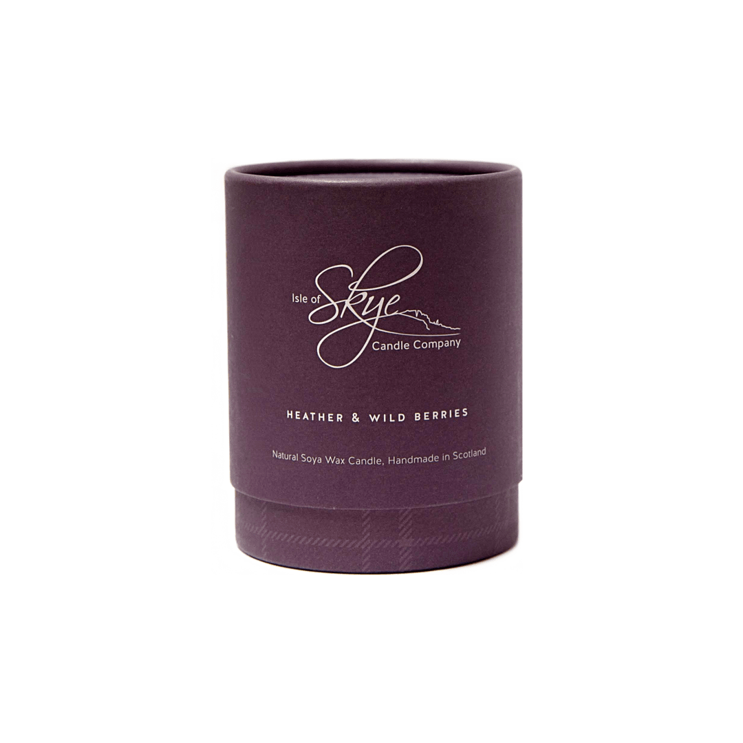 MoodCompanyNL - Geurkaars Heide en Wilde Bessen Large - 45 uur - Sojawas - Isle of Skye Candle - 5060346381046