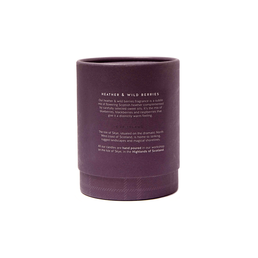 MoodCompanyNL - Geurkaars Heide en Wilde Bessen Large - 45 uur - Sojawas - Isle of Skye Candle - 5060346381046
