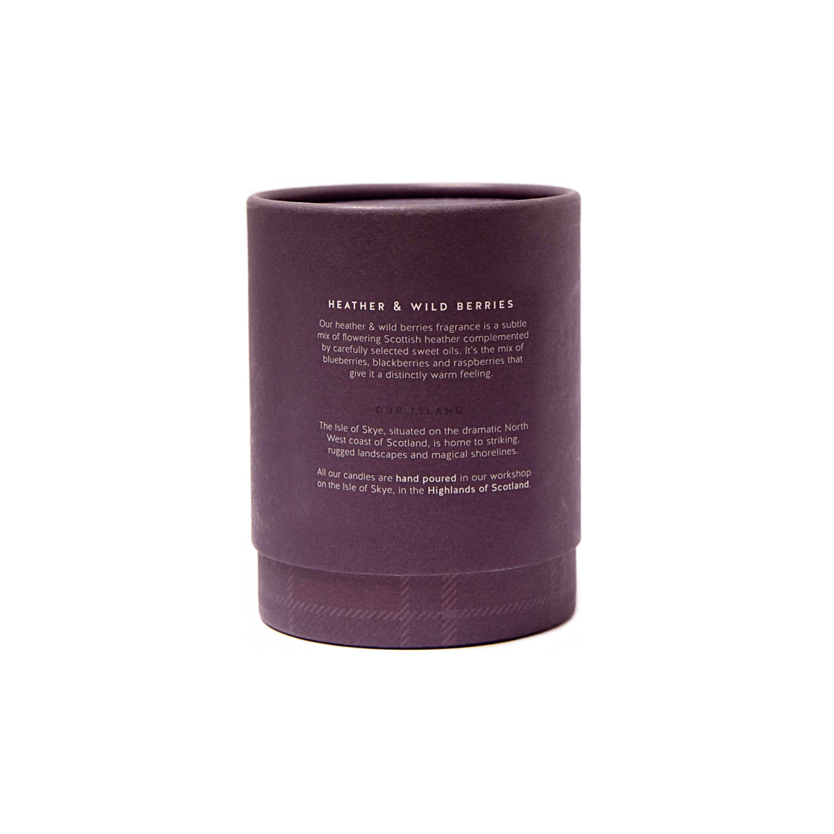 MoodCompanyNL - Geurkaars Heide en Wilde Bessen Large - 45 uur - Sojawas - Isle of Skye Candle - 5060346381046