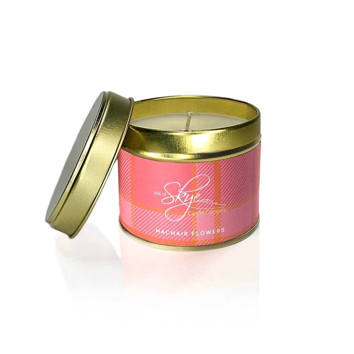 Geurkaars Veldbloemen (Machair Flower) Blikje - 45 uur - Sojawas - Isle of Skye Candle by MoodCompanyNL