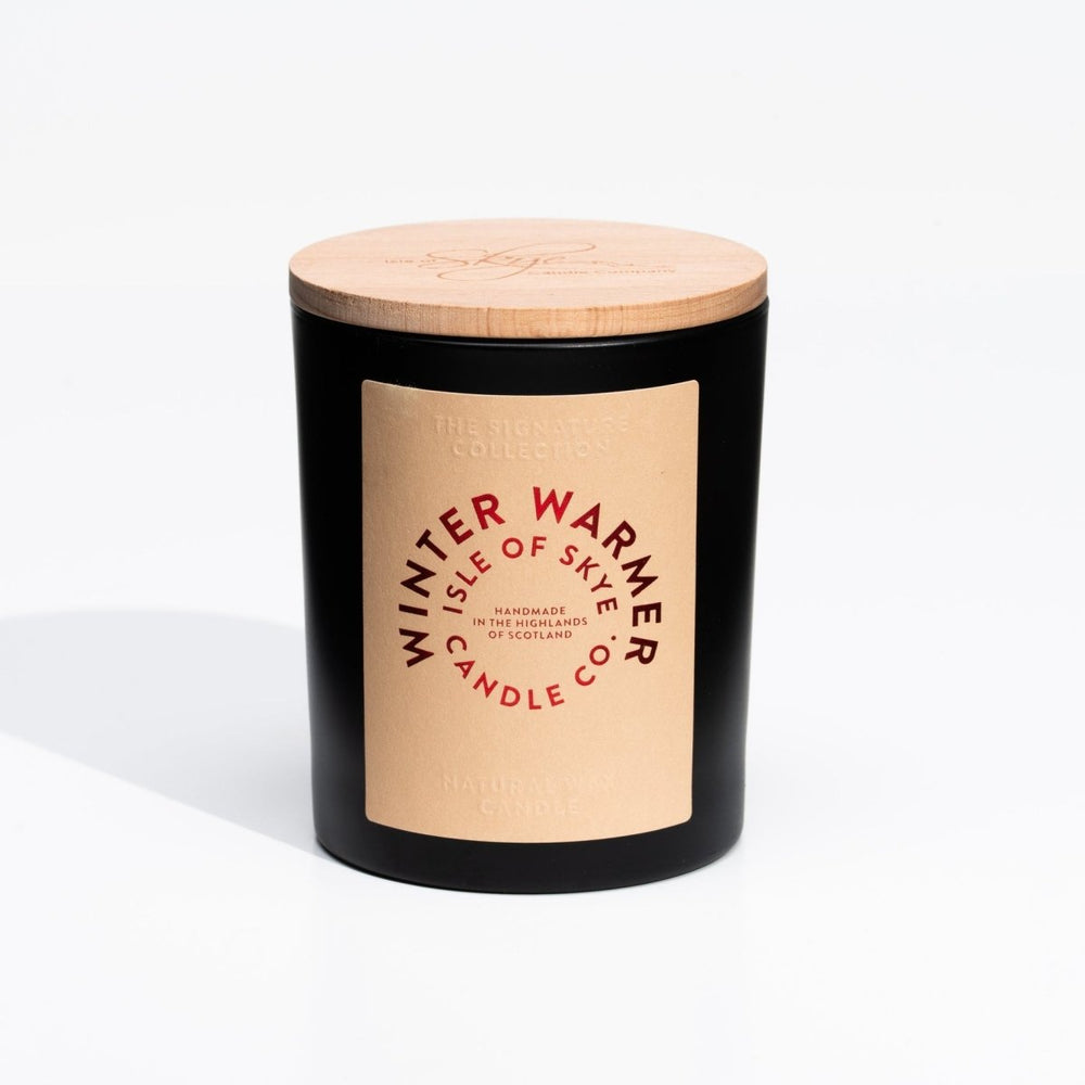 Mood Company - Geurkaars Winter Warmer Large - 45 uur - Sojawas - Isle of Skye Candle - 5060346380360