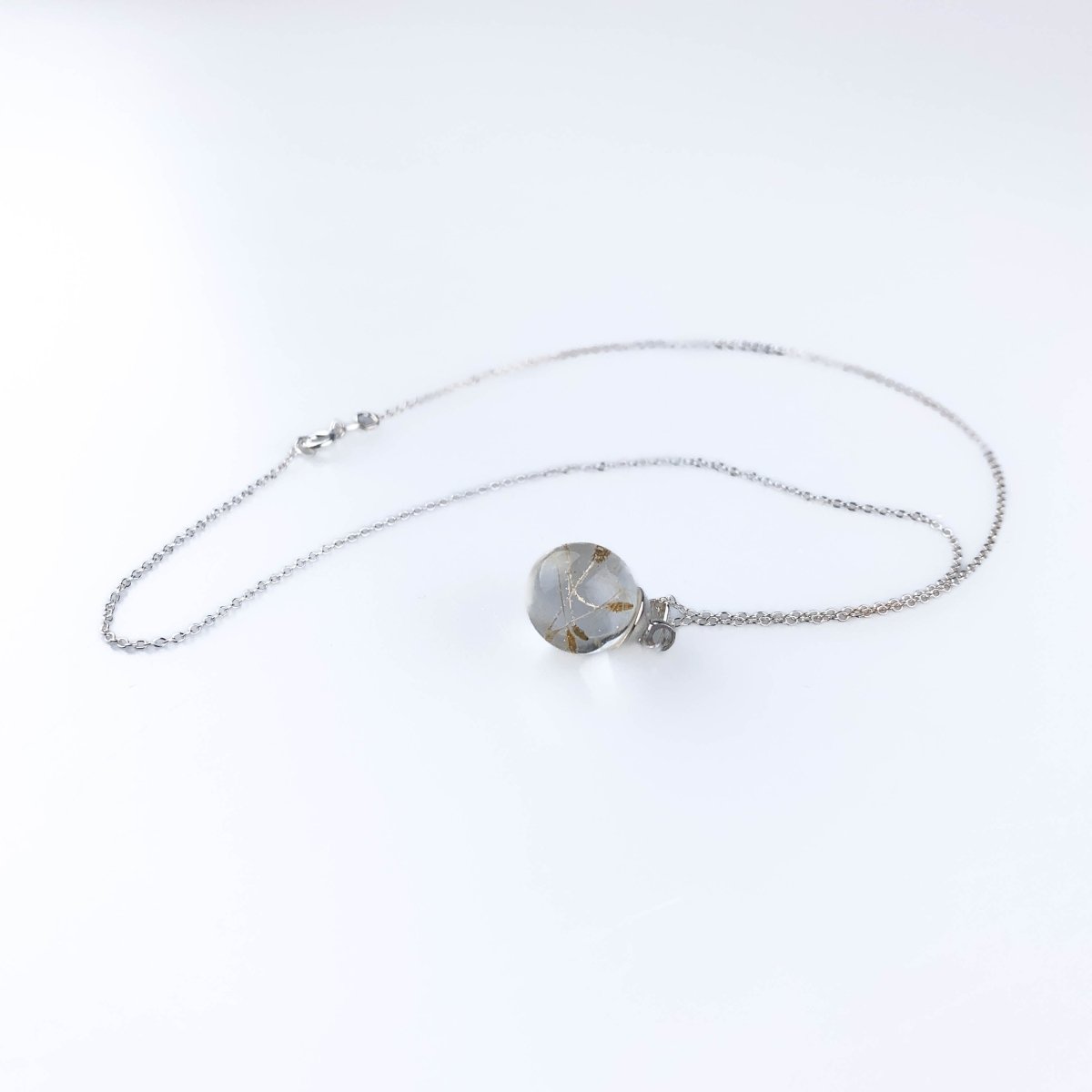 MoodCompanyNL - Halsketting Loch Ness Dandelion (Paardebloem) seeds Sterling Silver - 6095655833848