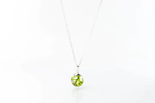 MoodCompanyNL - Halsketting Moss Sterling Silver - 6095636537550