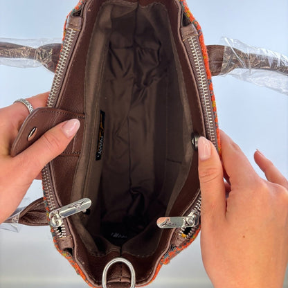 MoodCompanyNL - Handtas Brora Roze Stewart tartan - Ritssluiting - Draagband - Harris Tweed - Glen Appin of Scotland - 5061035011510