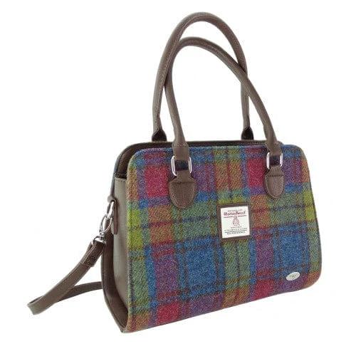 Handtas Findhorn Multi Colour - Stevig - Draagband - Harris Tweed - Glen Appin of Scotland by MoodCompanyNL