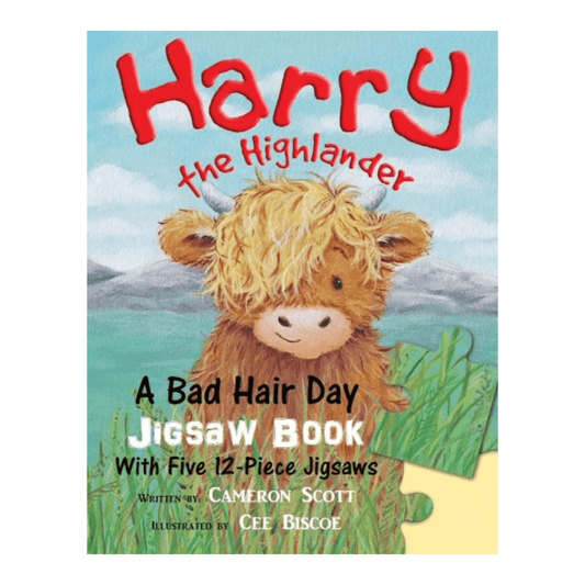 Mood Company - Harry the Highlander - A Bad Hair Day Jigsaw Book - 9780993509919