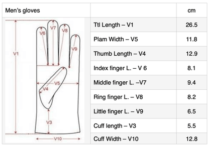 MoodCompanyNL - Heren Handschoenen Zwart Wit met Zwart Leer - Harris Tweed - Glen Appin of Scotland - 5060631372872