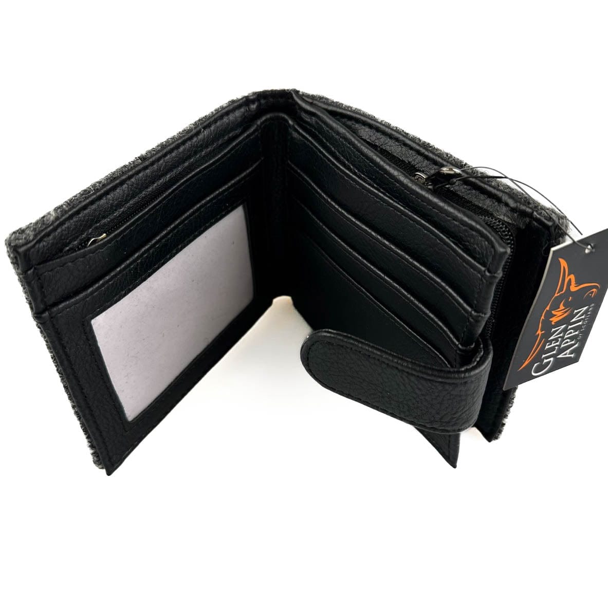 MoodCompanyNL - Heren Portemonnee Barra MacLeod Tartan - Harris Tweed - Glen Appin of Scotland - 5060631374029