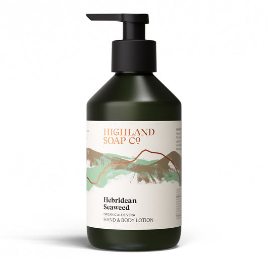 Hebridean Seaweed Hand- & Bodylotion 300ml - nieuwe verpakking