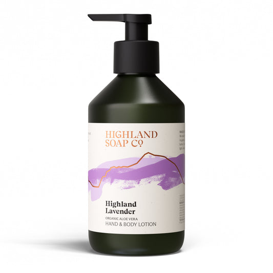 Highland Lavender Hand- & Bodylotion 300ml - nieuwe verpakking