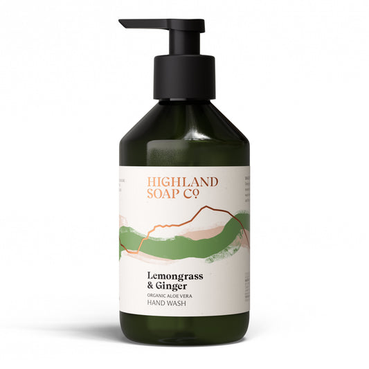 Lemongrass & Ginger Handzeep 300ml - nieuwe verpakking