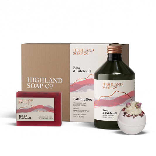 Rose & Patchouli Luxe Badset - nieuwe verpakking