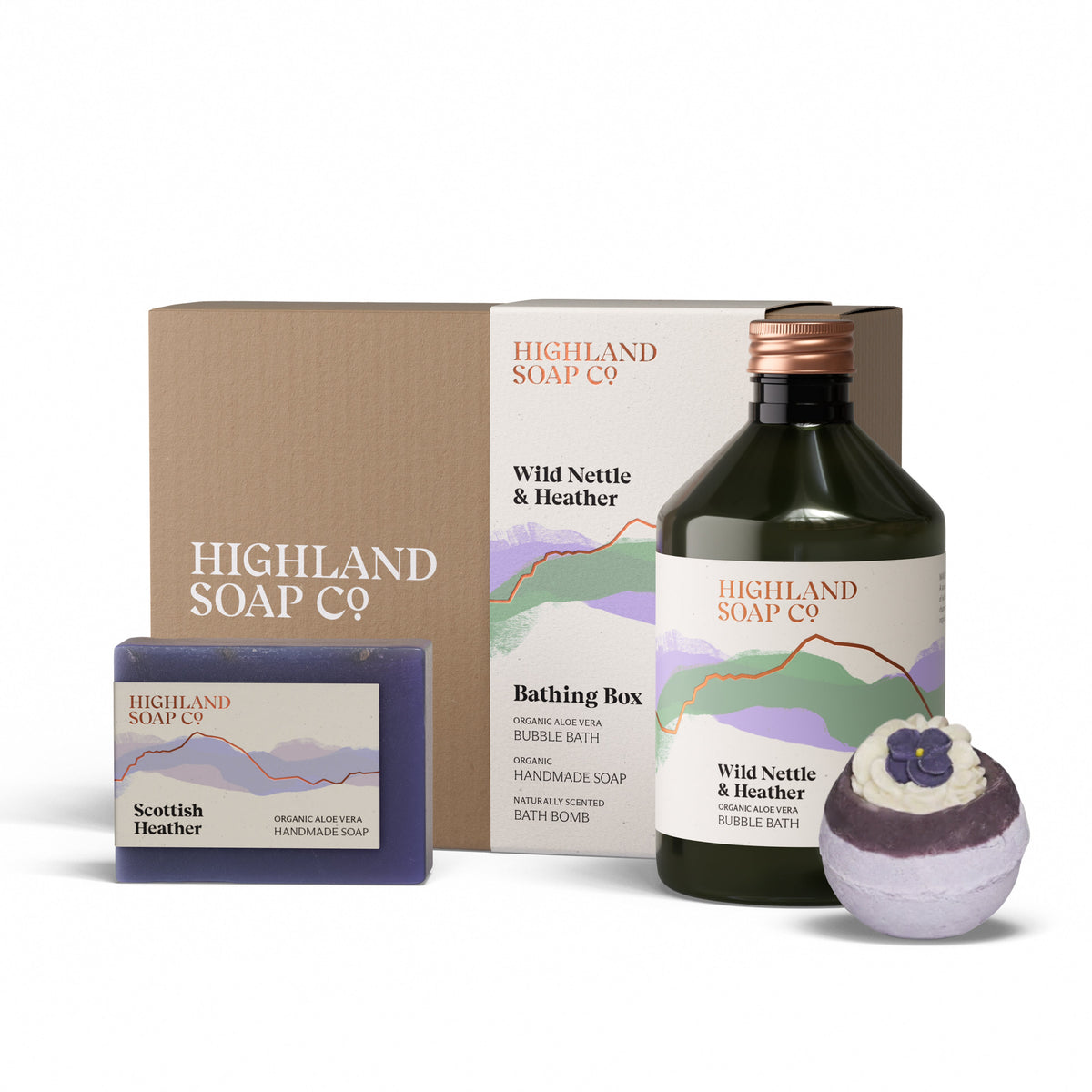 Wild Nettle & Heather Luxe Badset - nieuwe verpakking