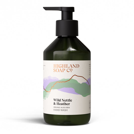 Wild Nettle & Heather Handzeep 300ml - nieuwe verpakking