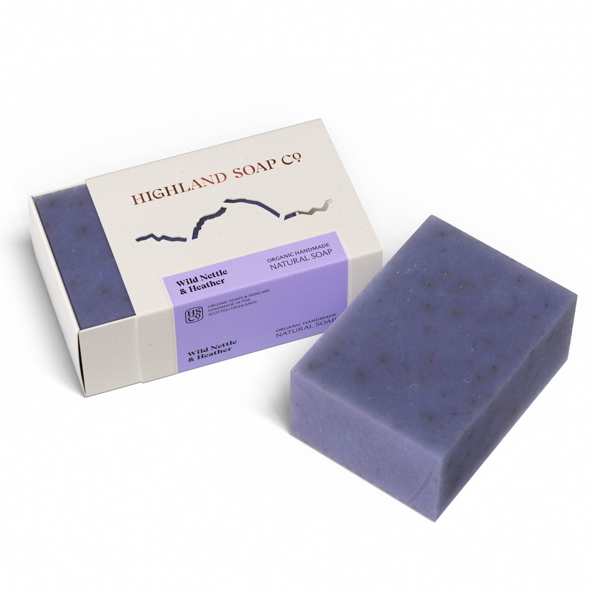 Ambachtelijke Zeep 190g - Wild Nettle & Heather - Highland Soap Company