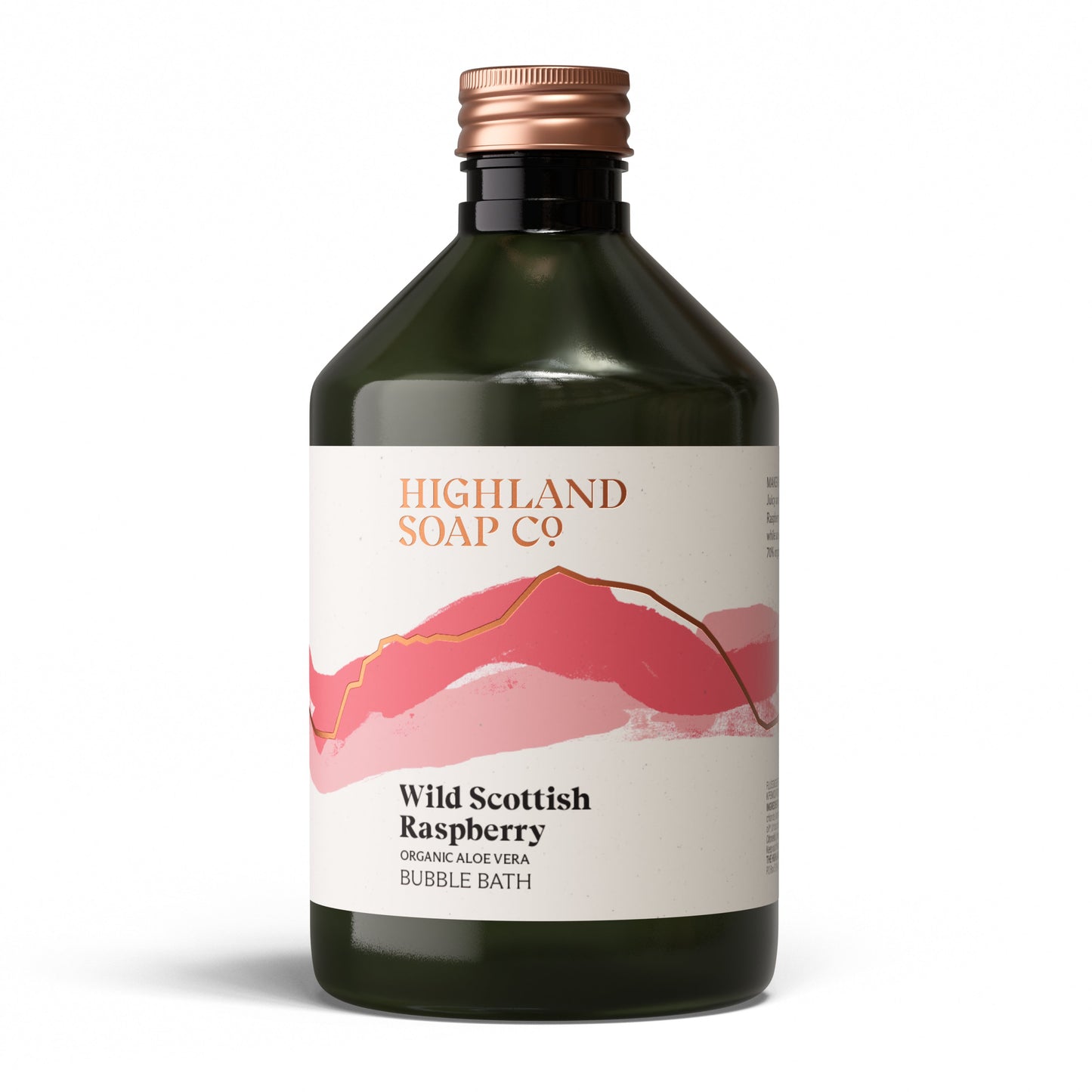 Wild Scottish Raspberry Badschuim 500ml - nieuwe verpakking