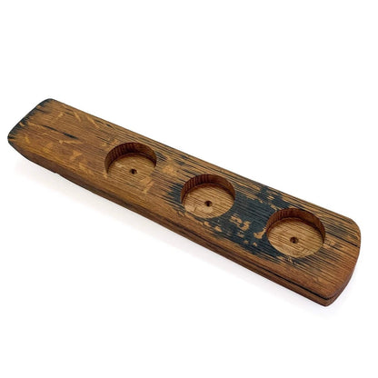 Houder van oude whiskyvaten voor 3 whiskyglazen (exclusief glaswerk) - Darach Scotland by MoodCompanyNL