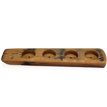 Houder van oude whiskyvaten voor 4 whiskyglazen (exclusief glaswerk) - Darach Scotland by MoodCompanyNL