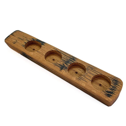 Houder van oude whiskyvaten voor 4 whiskyglazen (exclusief glaswerk) - Darach Scotland by MoodCompanyNL