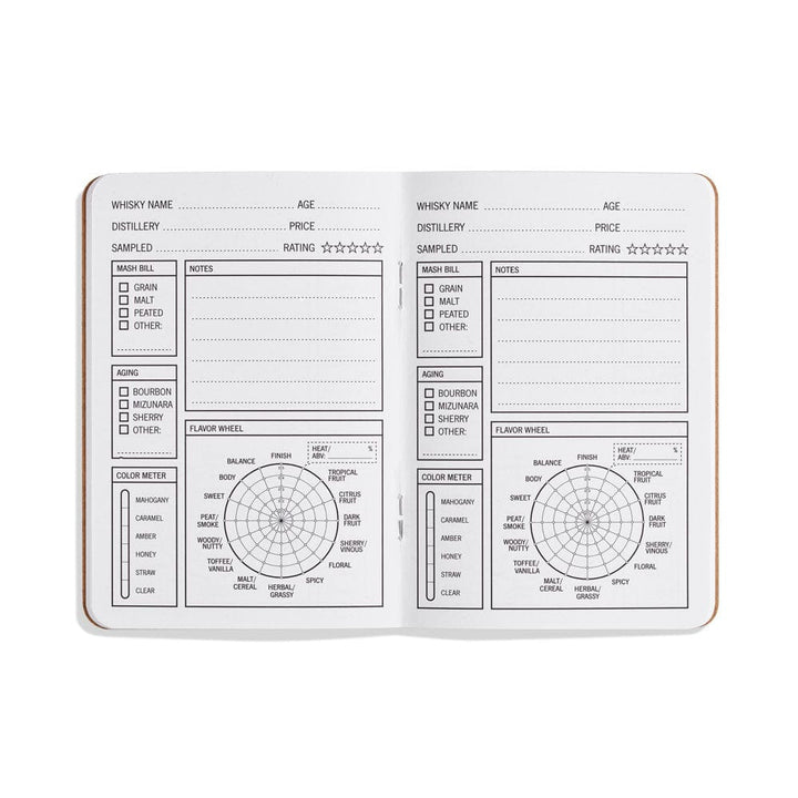 MoodCompanyNL - Japanse Whisky Registratieboekje - Whiskydagboek - 33 Books USA - 689466923247