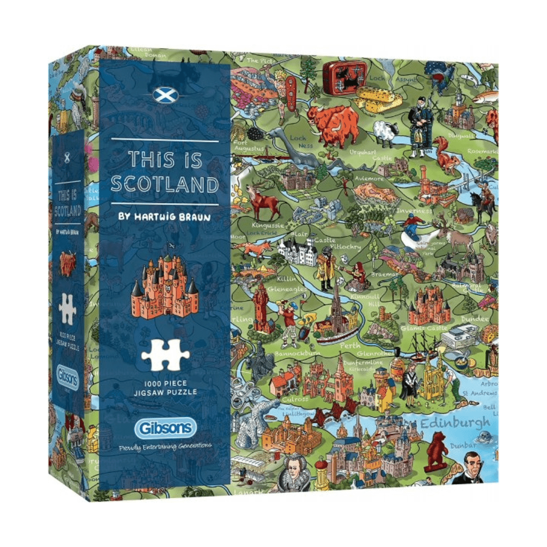 Livres & puzzles d'Écosse – lisez et vivez les Highlands chez vous