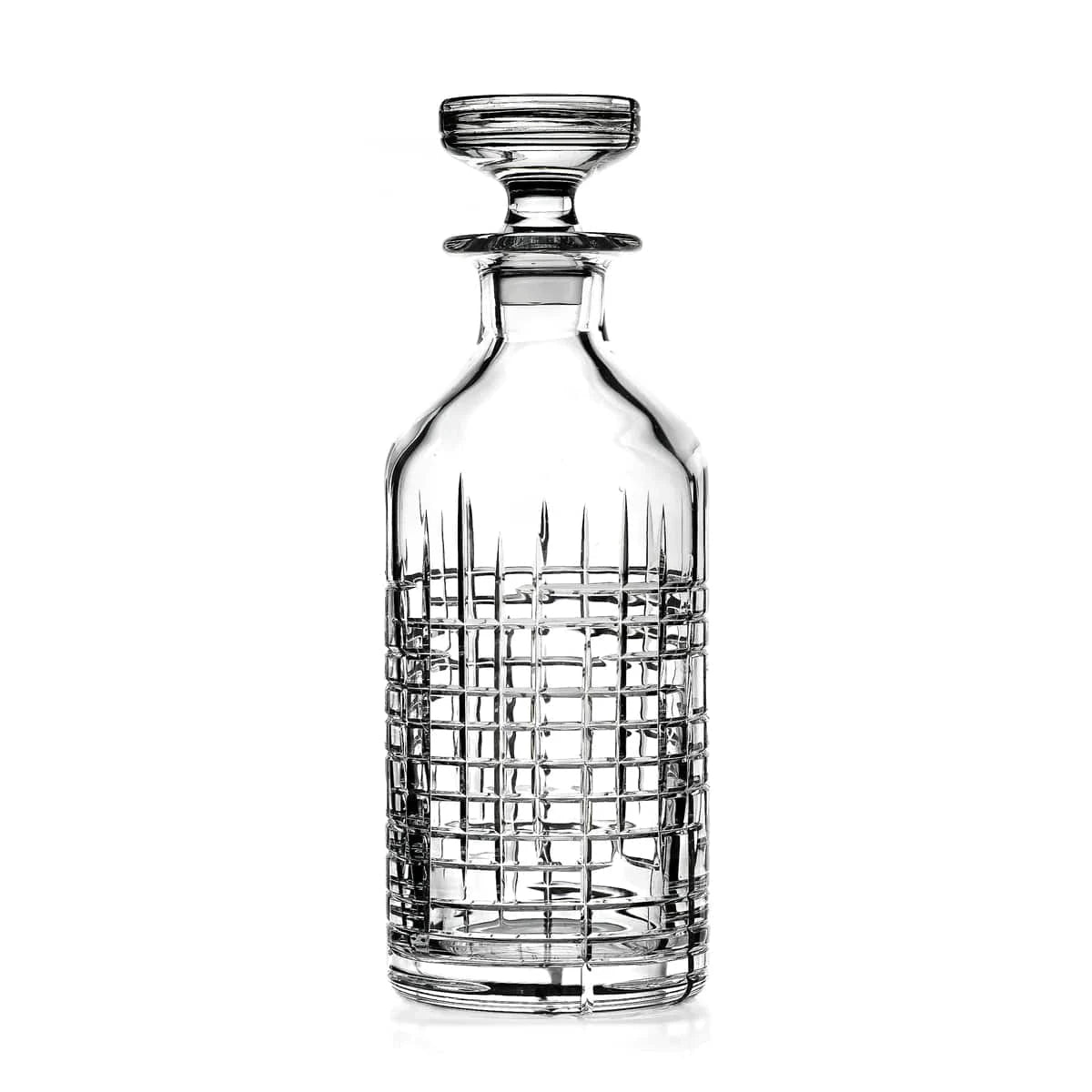 Karaf Boogie Woogie - Handgemaakt - 850 ml - Loodkristal - Cumbria Crystal England by MoodCompanyNL
