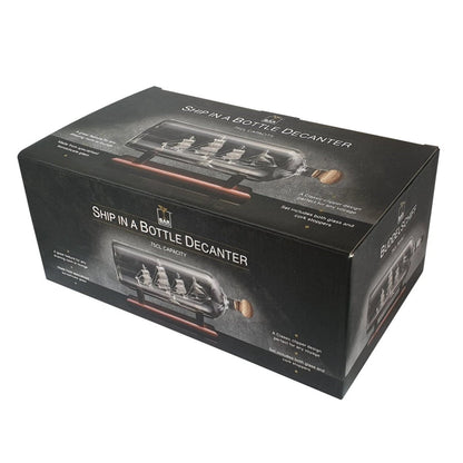 Karaf Schip in een fles - 750ml - Handgemaakt - Bar Originale by Mood4whisky