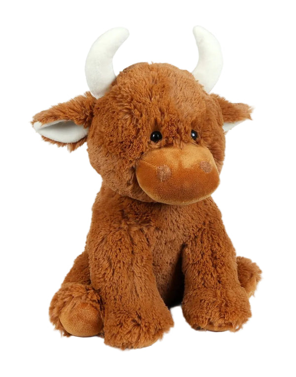 Peluche Vache Highland XL Marron - 60 cm - Peluche Premium - Jomanda