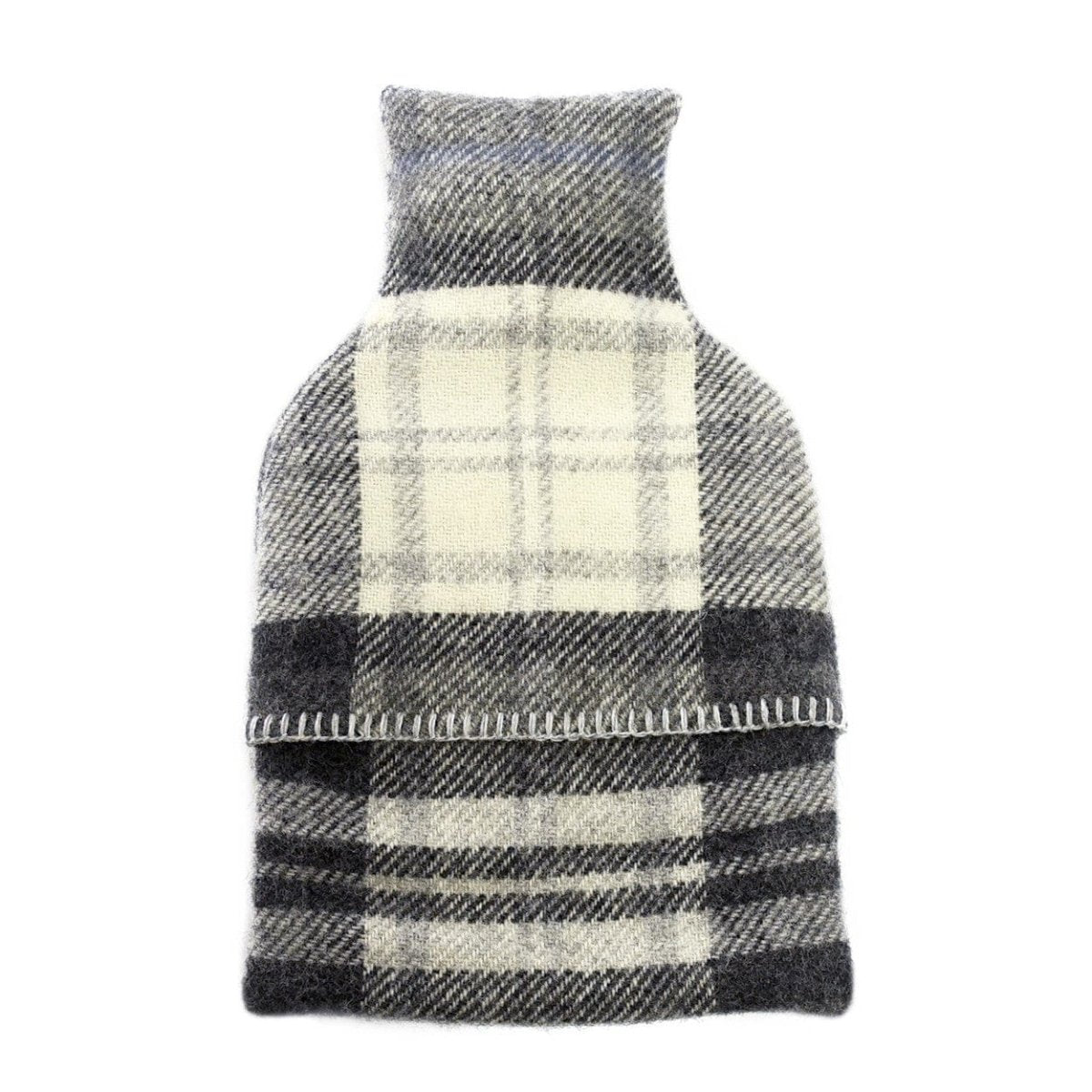 MoodCompanyNL - Kruik Cottage Grijs - 2 liter - Wol - Tweedmill - 5060445897103