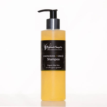 Lemongrass & Ginger – Fris & Pittig - Biologische Shampoo 250ml by MoodCompanyNL