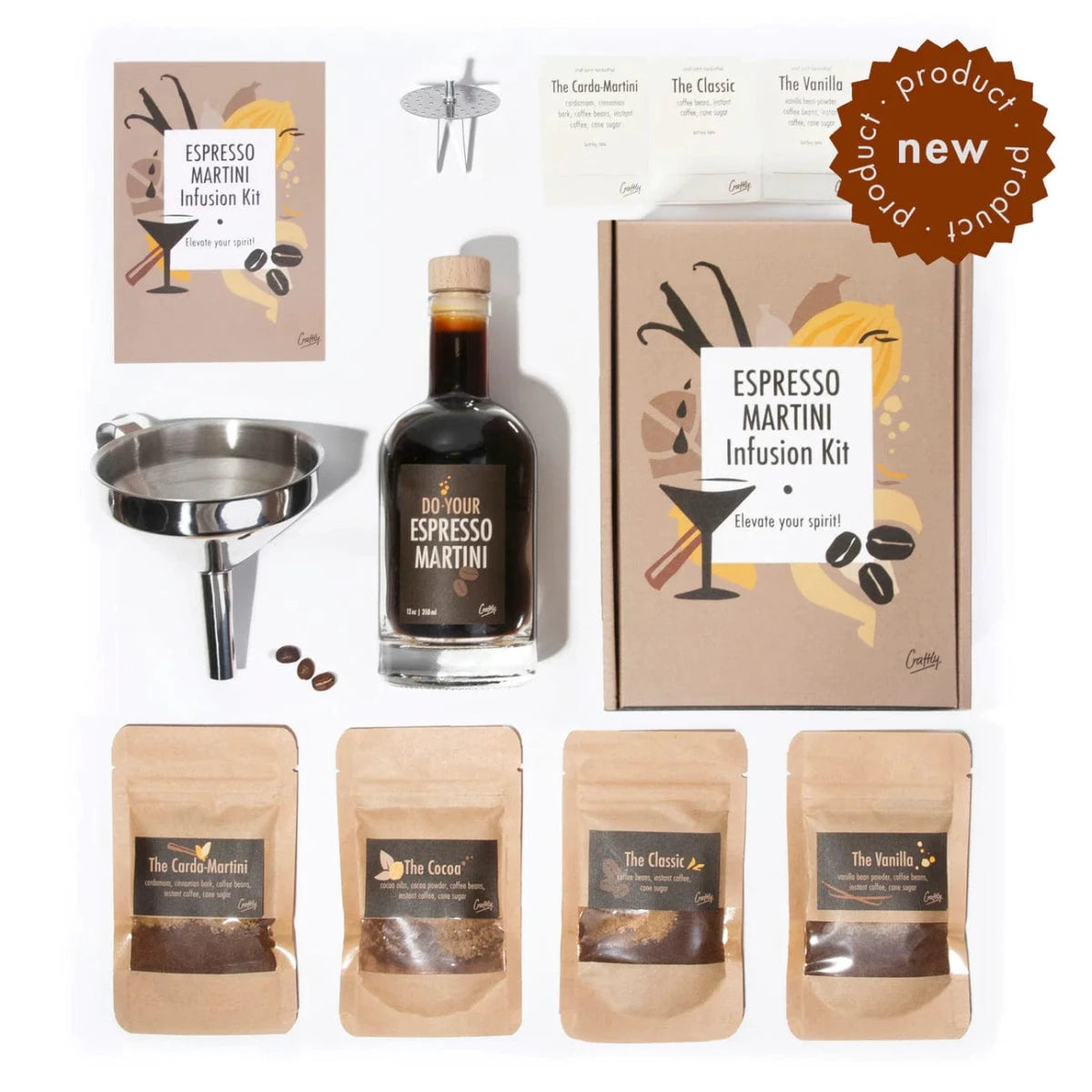 Maak je eigen Espresso Martini - Cadeautip - Craftly by MoodCompanyNL