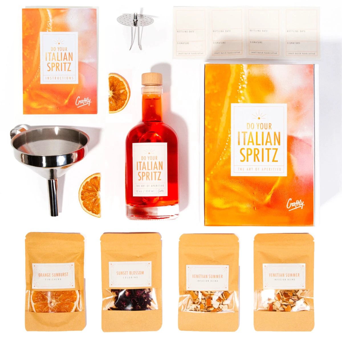 Maak je eigen Italiaanse Spritz - Cadeautip - Craftly by MoodCompanyNL