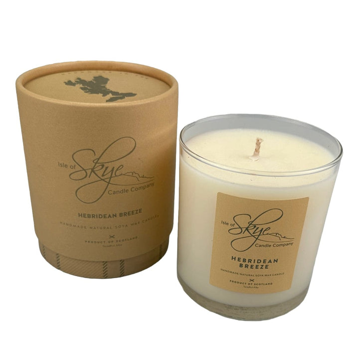 Mood_Company Geurkaars Scottish Hebridean Breeze Large - 45 uur - Sojawas - Isle of Skye Candle