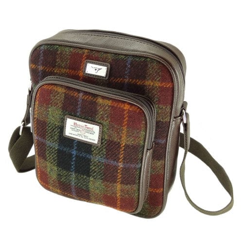 Mood_Company Harris Tweed Schoudertas Tay Bruin (Rust)