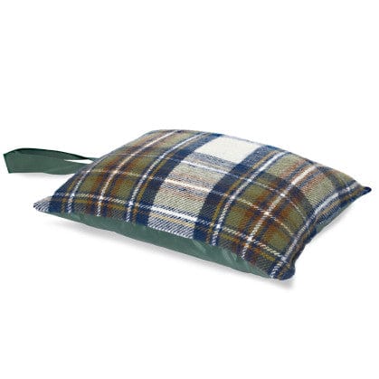 Mood_Company Kniekussen Tartan Blauw - Tweed - 51x36 - Tweedmill