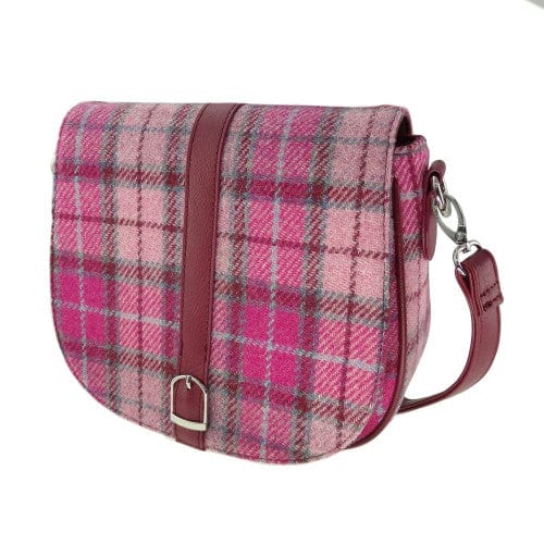 Mood_Company Schoudertas Beauly Levendig Roze - Harris Tweed - Glen Appin of Scotland